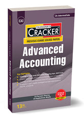 Taxmann Cracker - Advanced Accounting book for CA Intermediate By Parveen Sharma, Kapileshwar Bhalla